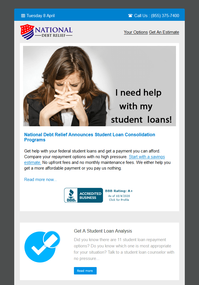 National Debt Relief